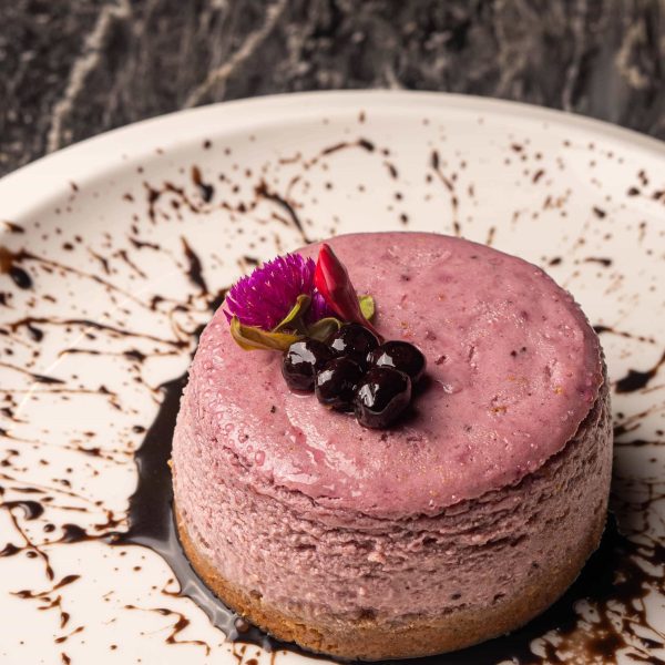 Blue berry cheese cake